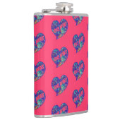 Love Wins Art Heart Heupfles (Rechts)