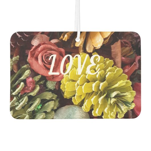 Love Wins Autumn Cones Air Freshener Luchtverfrisser (Voorkant)