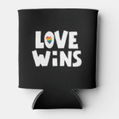 Love Wins Blikjeskoeler (Voorkant)