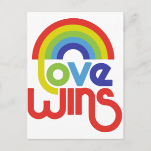 Love Wins Briefkaart