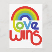 Love Wins Briefkaart (Voorkant)