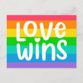 Love Wins Briefkaart (Voorkant)