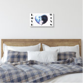 Love Wins Canvas Afdruk (Insitu (Slaapkamer))