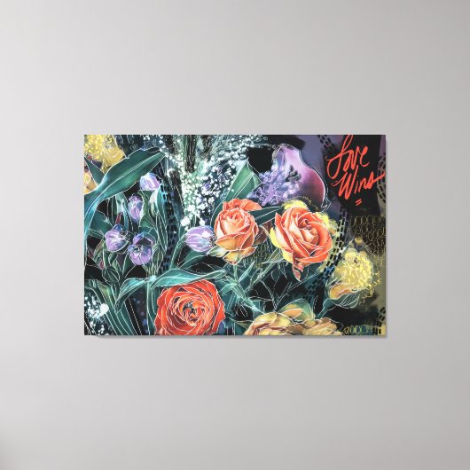 Love Wins Canvas Afdruk (Voorkant)