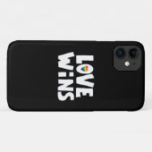 Love Wins Case-Mate iPhone Case (Achterkant (horizontaal))