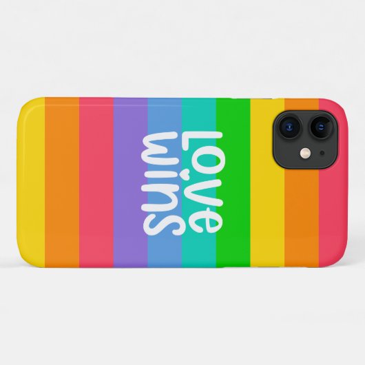 Love Wins Case-Mate iPhone Case (Achterkant (horizontaal))