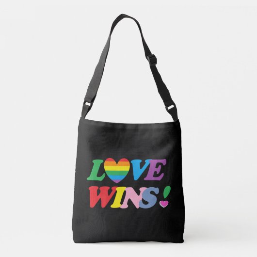Love Wins Crossbody Tas (Achterkant)