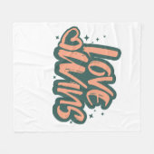 Love Wins Fleece Dekbed Deken (Voorkant (Horizontaal))