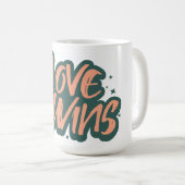 Love Wins Fleece Dekbed Koffiemok (Voorkant rechts)