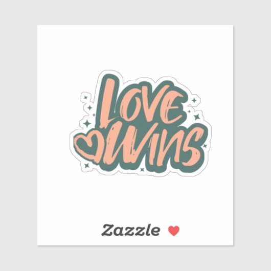 Love Wins Fleece Dekbed Sticker (Vel)