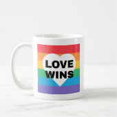 Love Wins | Gay Pride Koffiemok (Links)