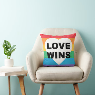 Love Wins Gay Pride Kussen