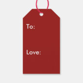Love Wins Gift Label Cadeaulabel (Achterkant)