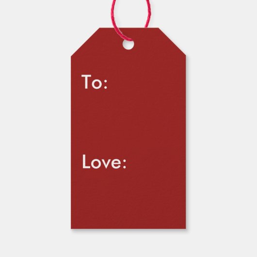 Love Wins Gift Label Cadeaulabel (Achterkant)