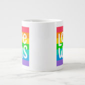 Love Wins Grote Koffiekop (Voorkant)