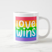 Love Wins Grote Koffiekop (Rechts)