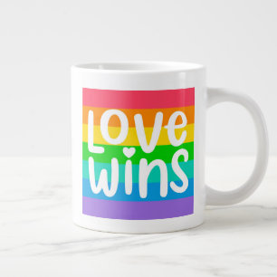 Love Wins Grote Koffiekop