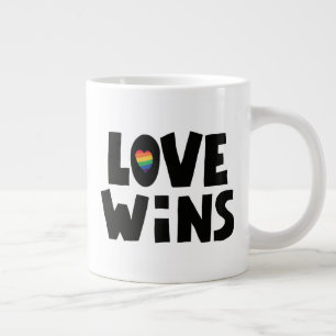 Love Wins Grote Koffiekop