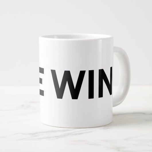 Love Wins - Large Mok (Voorkant rechts)