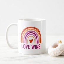 Love Wins Lesbische Regenboog