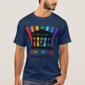 Love Wins, met het We R1 Campaign T-shirt (Voorkant)