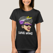 Love Wins Non Binary T-shirt (Voorkant)