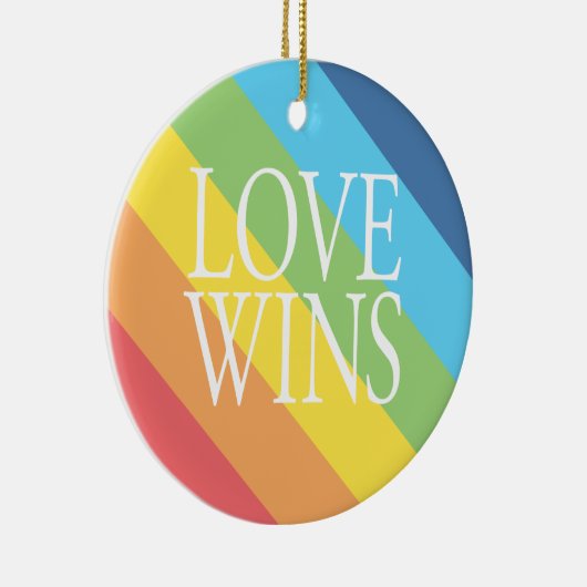 Love Wins Ornament (Rechts)