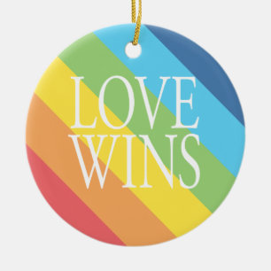 Love Wins Ornament