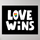 Love Wins Poster (Voorkant)