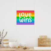 Love Wins Poster (Keuken)