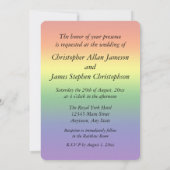 Love Wins Rainbow Heart Kaart (Achterkant)