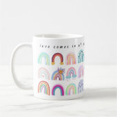 Love Wins - Rainbows Koffiemok (Links)