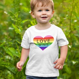 Love Wins Regenboog Hart Wit