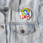 Love Wins Ronde Button 5,7 Cm (In situ)