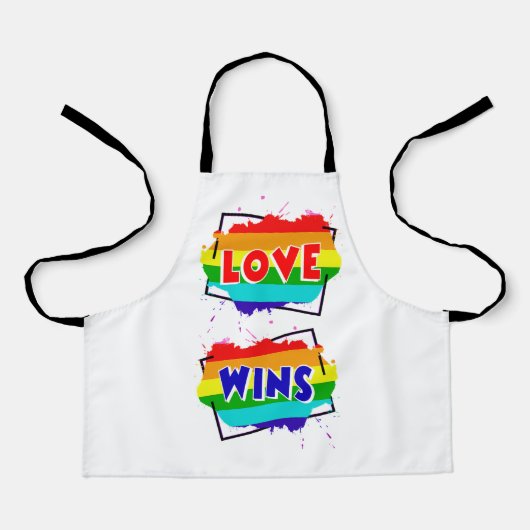 Love Wins Schort (Voorkant)