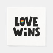 Love Wins Servet (Voorkant)