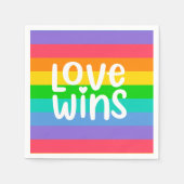 Love Wins Servet (Voorkant)
