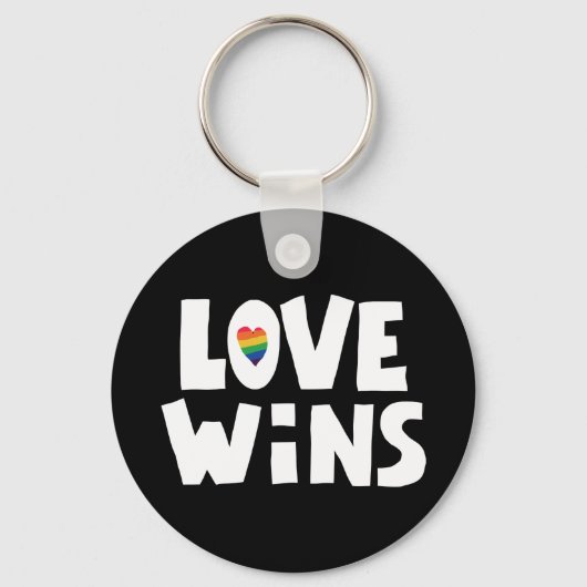 Love Wins Sleutelhanger (Voorkant)