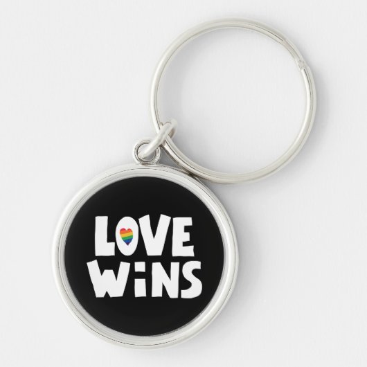 Love Wins Sleutelhanger (Voorkant)