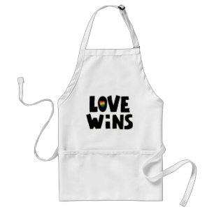 Love Wins Standaard Schort