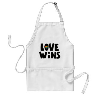 Love Wins Standaard Schort