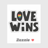 Love Wins Sticker (Vel)