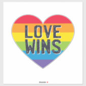 Love Wins Sticker (Vel)