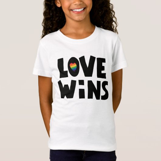 Love Wins T-shirt (Voorkant)