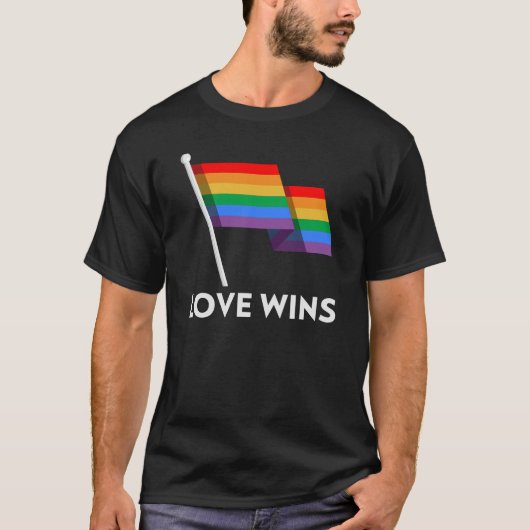 Love Wins T-shirt (Voorkant)