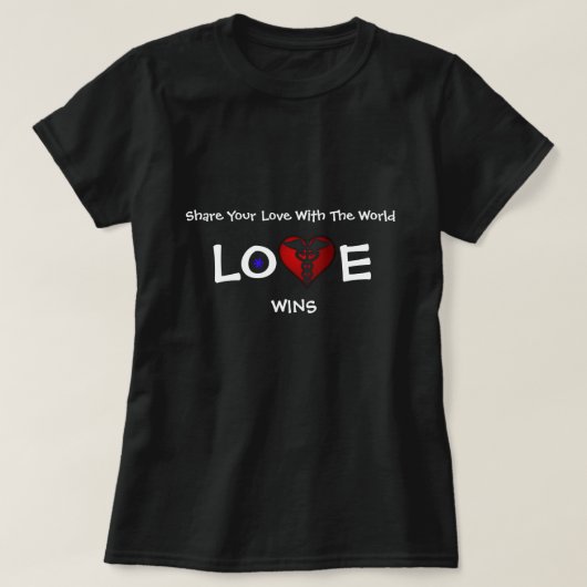 Love Wins T-shirt (Design voorkant)