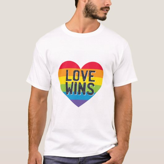 Love Wins T-shirt (Voorkant)