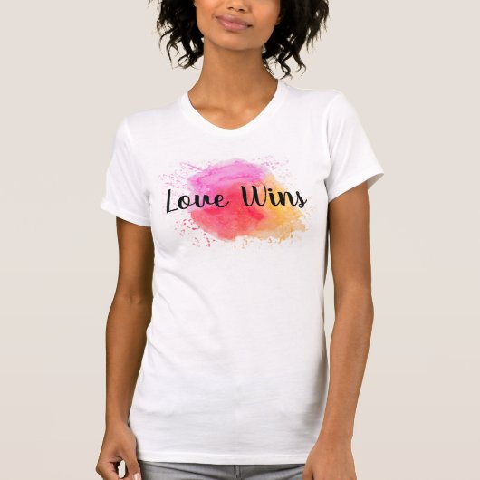 Love Wins T-shirt (Voorkant)