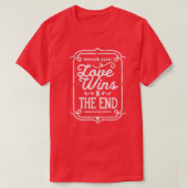 Love Wins T-shirt (Design voorkant)