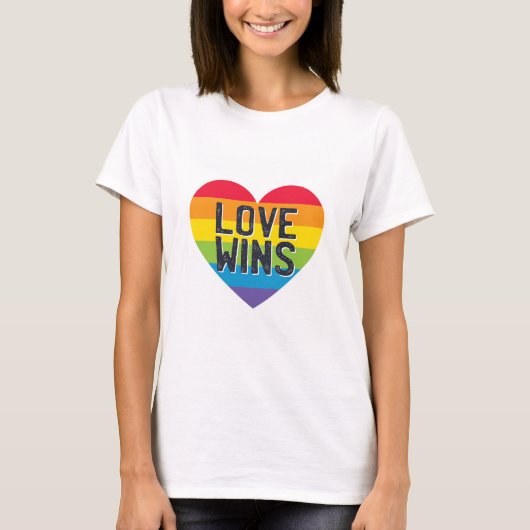 Love Wins T-shirt (Voorkant)